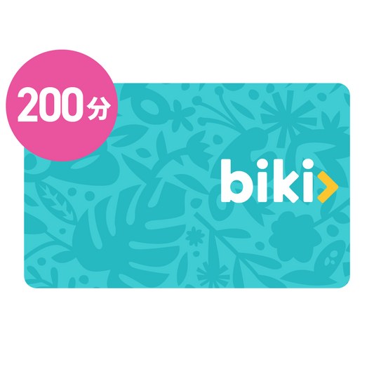 Bikiカード200分(旅行者用)